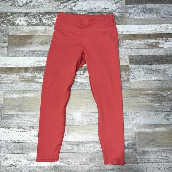 Fabletics Boost PowerHold High-Waisted 7/8 Legging Dusty Cedar Size M - Picture 4 of 8